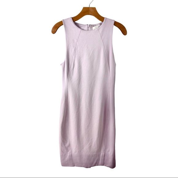 Babaton Soft Pink Miguel Sleeveless Sheath Dress 6 - Picture 2 of 8